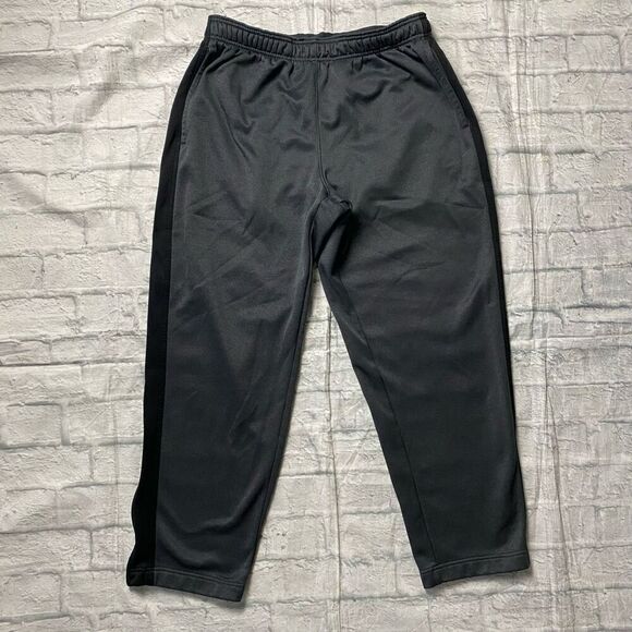 Nike therma fit men XL pull on athletic pants w/elastic waist grey & black - Picture 1 of 11